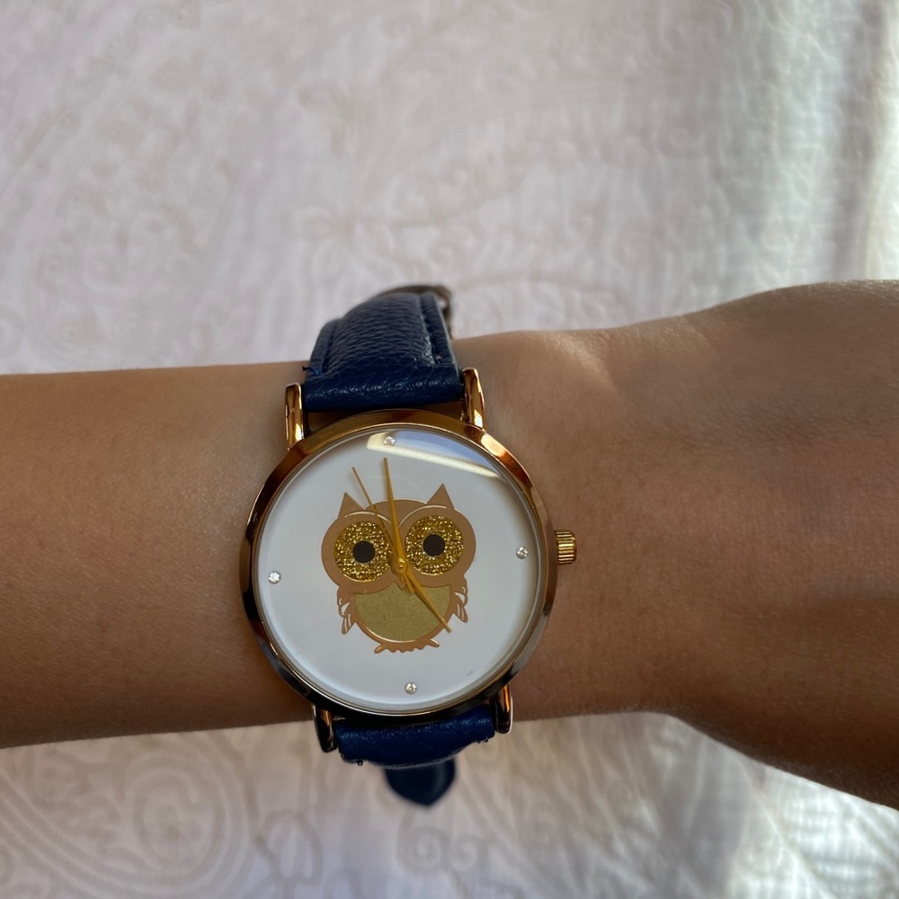 Leatherette Watch